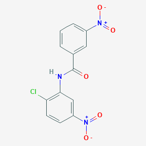 N-(2-chloro-5-nitrophenyl)-3-nitrobenzamide