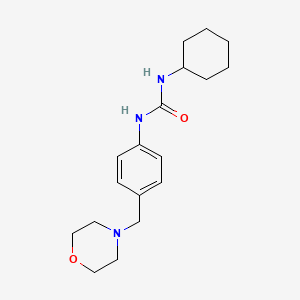 N-CYCLOHEXYL-N'-[4-(MORPHOLINOMETHYL)PHENYL]UREA