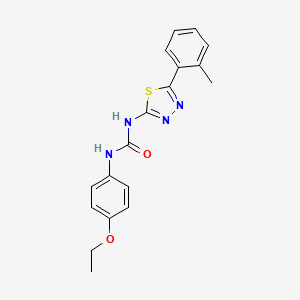 N-(4-ethoxyphenyl)-N'-[5-(2-methylphenyl)-1,3,4-thiadiazol-2-yl]urea