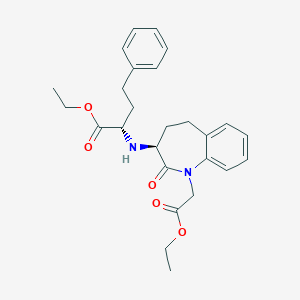molecular formula C26H32N2O5 B046385 苯那普利乙酯 CAS No. 103129-58-4