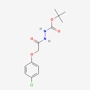 tert-butyl N-[[2-(4-chlorophenoxy)acetyl]amino]carbamate