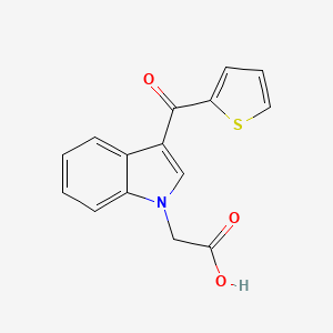 [3-(2-thienylcarbonyl)-1H-indol-1-yl]acetic acid