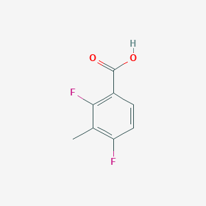 molecular formula C8H6F2O2 B046388 2,4-二氟-3-甲基苯甲酸 CAS No. 112857-68-8