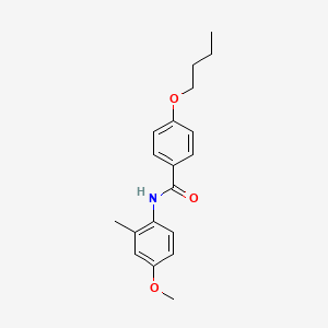 4-butoxy-N-(4-methoxy-2-methylphenyl)benzamide