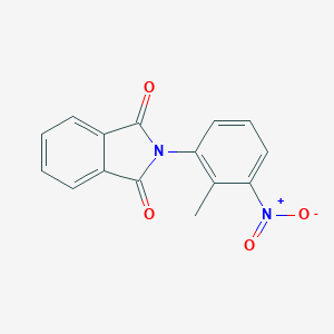 molecular formula C15H10N2O4 B463887 2-(2-Methyl-3-nitrophenyl)isoindole-1,3-dione CAS No. 268738-21-2