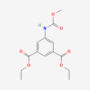 diethyl 5-[(methoxycarbonyl)amino]isophthalate