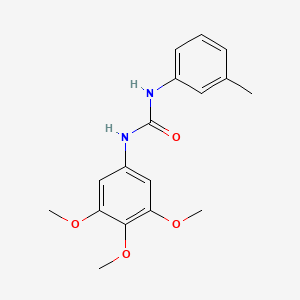 1-(3-methylphenyl)-3-(3,4,5-trimethoxyphenyl)urea