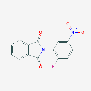 B463979 2-(2-fluoro-5-nitrophenyl)-1H-isoindole-1,3(2H)-dione CAS No. 166658-69-1