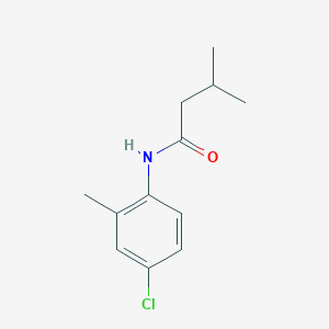 N-(4-chloro-2-methylphenyl)-3-methylbutanamide