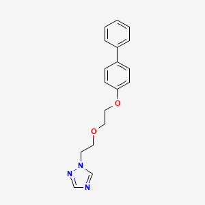 1-{2-[2-(4-biphenylyloxy)ethoxy]ethyl}-1H-1,2,4-triazole