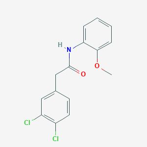 2-(3,4-dichlorophenyl)-N-(2-methoxyphenyl)acetamide