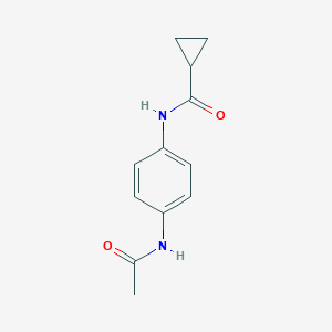 N-[4-(acetylamino)phenyl]cyclopropanecarboxamide