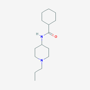 N-(1-propyl-4-piperidinyl)cyclohexanecarboxamide