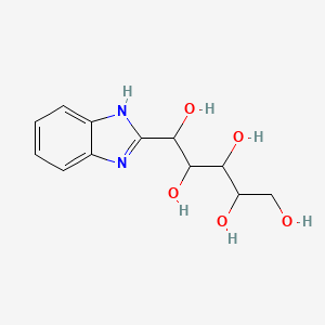 molecular formula C12H16N2O5 B4641779 1-C-1H-benzimidazol-2-ylpentitol CAS No. 7147-74-2