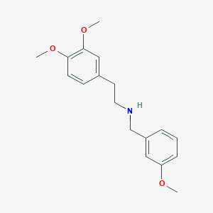 2-(3,4-dimethoxyphenyl)-N-(3-methoxybenzyl)ethanamine