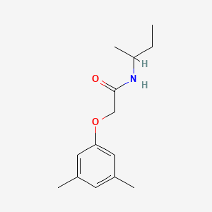 molecular formula C14H21NO2 B4643175 N-(sec-butyl)-2-(3,5-dimethylphenoxy)acetamide 