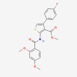 methyl 2-[(2,4-dimethoxybenzoyl)amino]-4-(4-fluorophenyl)-3-thiophenecarboxylate