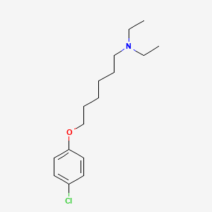 6-(4-chlorophenoxy)-N,N-diethyl-1-hexanamine