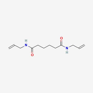 molecular formula C12H20N2O2 B4644133 N,N'-diallylhexanediamide 
