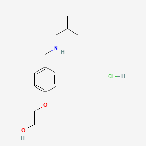 2-{4-[(isobutylamino)methyl]phenoxy}ethanol hydrochloride
