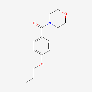 4-(4-propoxybenzoyl)morpholine