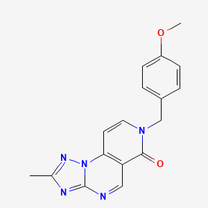 7-(4-methoxybenzyl)-2-methylpyrido[3,4-e][1,2,4]triazolo[1,5-a]pyrimidin-6(7H)-one