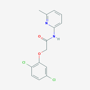 2-(2,5-dichlorophenoxy)-N-(6-methyl-2-pyridinyl)acetamide