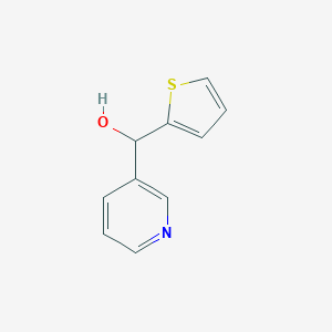 molecular formula C10H9NOS B464590 Pyridin-3-yl(thiophen-2-yl)methanol CAS No. 21314-77-2