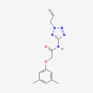 molecular formula C14H17N5O2 B4646145 N-(2-allyl-2H-tetrazol-5-yl)-2-(3,5-dimethylphenoxy)acetamide 