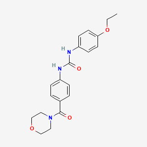 N-(4-ethoxyphenyl)-N'-[4-(4-morpholinylcarbonyl)phenyl]urea