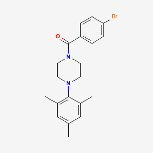 1-(4-bromobenzoyl)-4-mesitylpiperazine