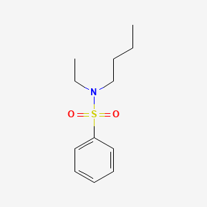 molecular formula C12H19NO2S B4646736 N-butyl-N-ethylbenzenesulfonamide 