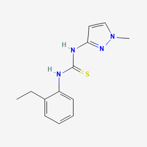 N-(2-ethylphenyl)-N'-(1-methyl-1H-pyrazol-3-yl)thiourea