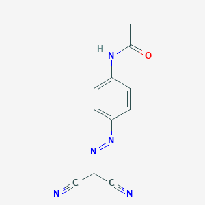 molecular formula C11H9N5O B464696 4'-((Dicyanomethyl)azo)acetanilide CAS No. 55121-29-4