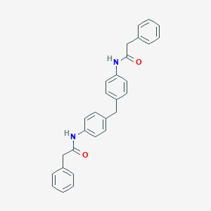 molecular formula C29H26N2O2 B464700 2-phenyl-N-(4-{4-[(phenylacetyl)amino]benzyl}phenyl)acetamide CAS No. 224033-16-3