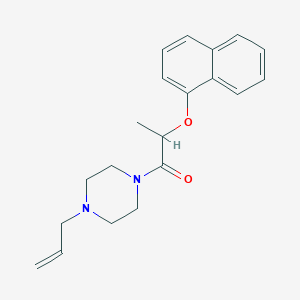 1-allyl-4-[2-(1-naphthyloxy)propanoyl]piperazine