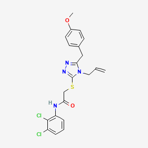 2-{[4-allyl-5-(4-methoxybenzyl)-4H-1,2,4-triazol-3-yl]thio}-N-(2,3-dichlorophenyl)acetamide