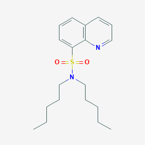 N,N-dipentyl-8-quinolinesulfonamide