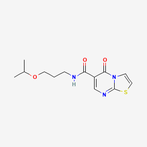 N-(3-isopropoxypropyl)-5-oxo-5H-[1,3]thiazolo[3,2-a]pyrimidine-6-carboxamide