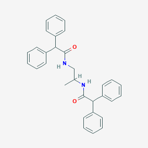 molecular formula C31H30N2O2 B464777 N-{2-[(diphenylacetyl)amino]-1-methylethyl}-2,2-diphenylacetamide CAS No. 349469-71-2