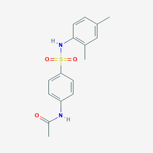 molecular formula C16H18N2O3S B464819 N-{4-[(2,4-dimethylphenyl)sulfamoyl]phenyl}acetamide CAS No. 289061-18-3