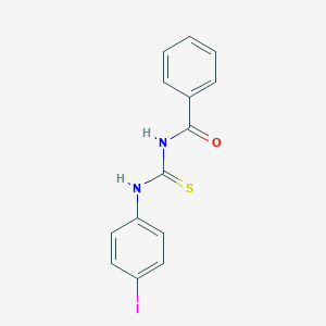 molecular formula C14H11IN2OS B464959 N-benzoyl-N'-(4-iodophenyl)thiourea CAS No. 19249-88-8
