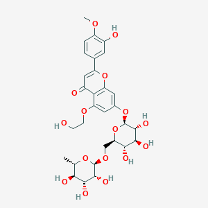 molecular formula C30H36O16 B046496 氢敏 CAS No. 115960-14-0