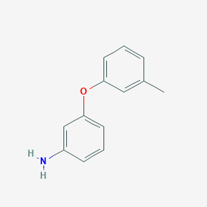 molecular formula C13H13NO B046502 3-(3-甲基苯氧基)苯胺 CAS No. 116289-59-9