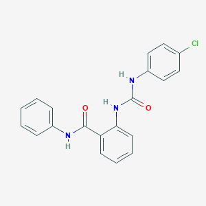 2-{[(4-chlorophenyl)carbamoyl]amino}-N-phenylbenzamide