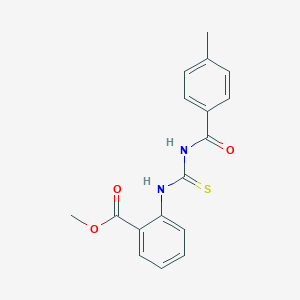 Methyl 2-({[(4-methylbenzoyl)amino]carbonothioyl}amino)benzoate