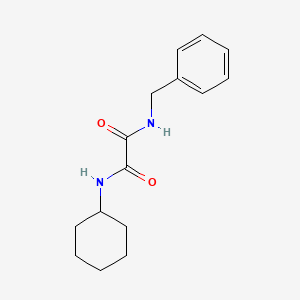 molecular formula C15H20N2O2 B4651250 N-benzyl-N'-cyclohexylethanediamide 
