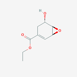 B046517 Ethyl (1S,5S,6R)-5-hydroxy-7-oxabicyclo[4.1.0]hept-2-ene-3-carboxylate CAS No. 347378-67-0