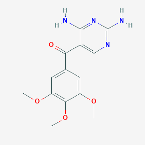 B046518 5-(3,4,5-Trimethoxybenzoyl)-2,4-pyrimidinediamine CAS No. 30806-86-1