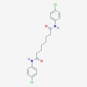 molecular formula C20H22Cl2N2O2 B465270 N,N'-bis(4-chlorophenyl)octanediamide CAS No. 313219-70-4